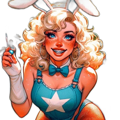 comic book art, cartoon, concept art, pixel art transparent PNG cut-out