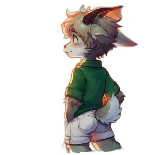 staff, jacket, creature, animal transparent PNG cut-out