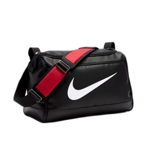 shoes, black, red, nike transparent PNG cut-out