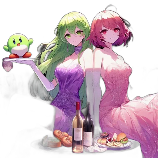 dress, food, pixel art, concept art transparent PNG cut-out
