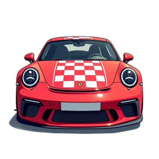 car, animal, 3d render, concept art transparent PNG cut-out