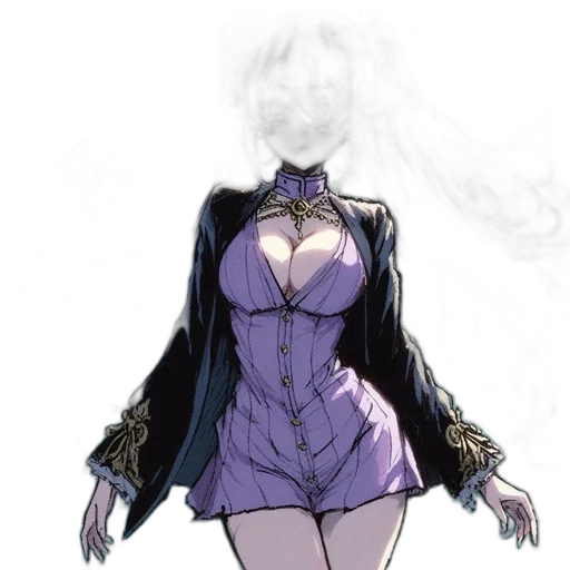 dress, mask, jacket, crown transparent PNG cut-out