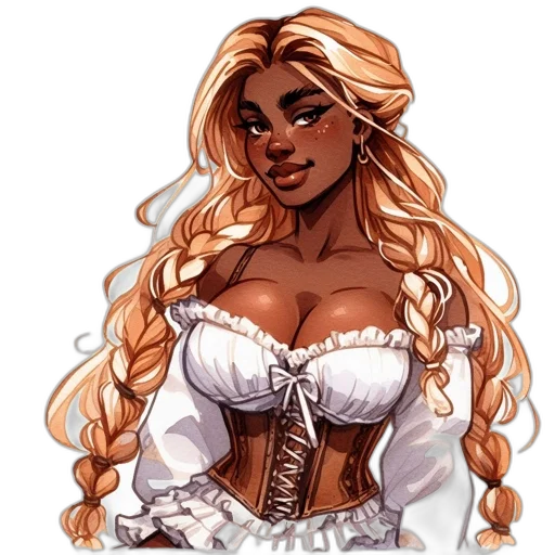 dress, fantasy art, concept art, pixel art transparent PNG cut-out
