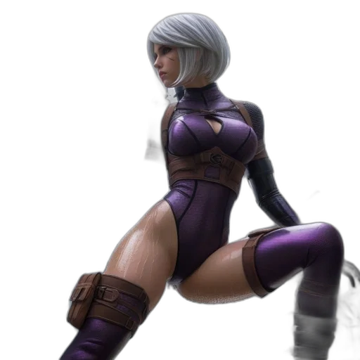 concept art, 3d render, cyberpunk, fantasy art transparent PNG cut-out