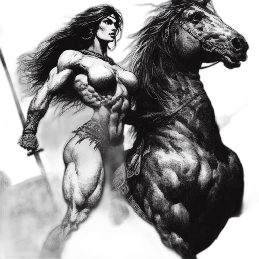 animal, comic book art, fantasy art, concept art transparent PNG cut-out