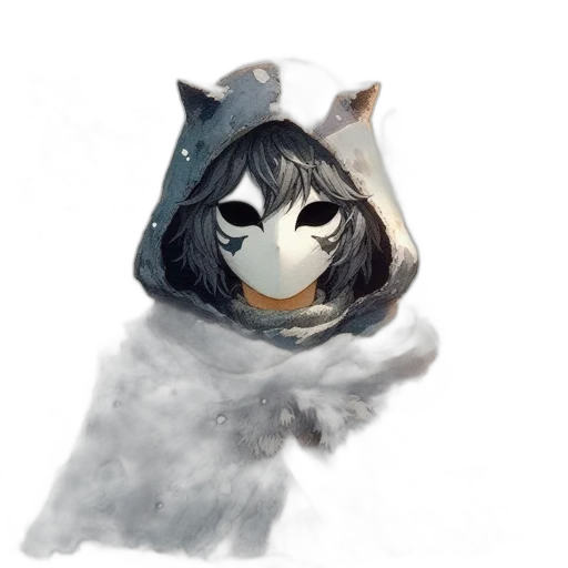 mask, creature, face, animal transparent PNG cut-out