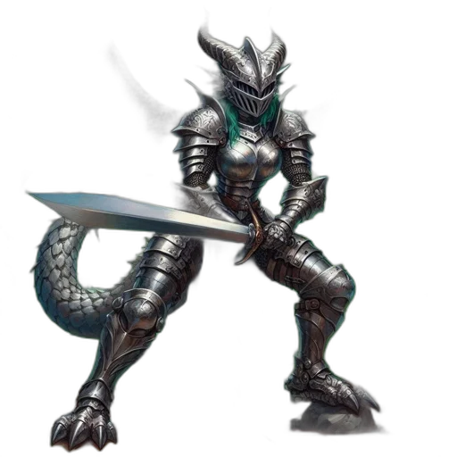 dragon, sword, staff, weapon transparent PNG cut-out