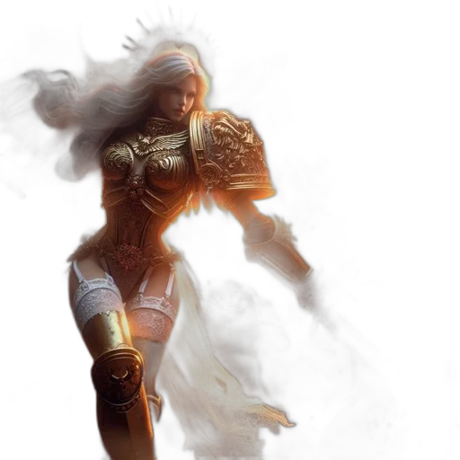 sword, fantasy art, concept art, comic book art transparent PNG cut-out