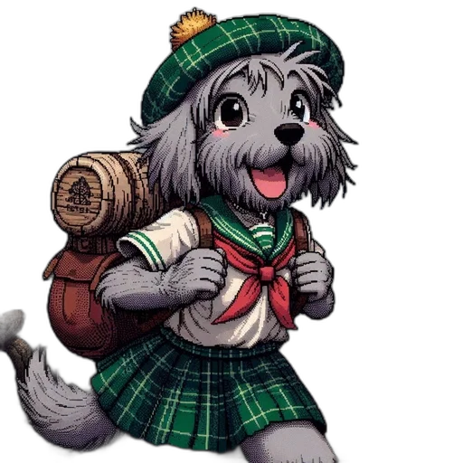 staff, animal, concept art, cartoon transparent PNG cut-out