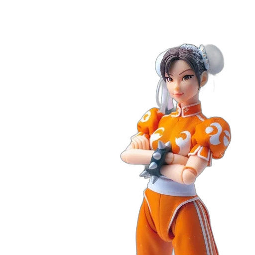 robot, weapon, staff, 3d render transparent PNG cut-out