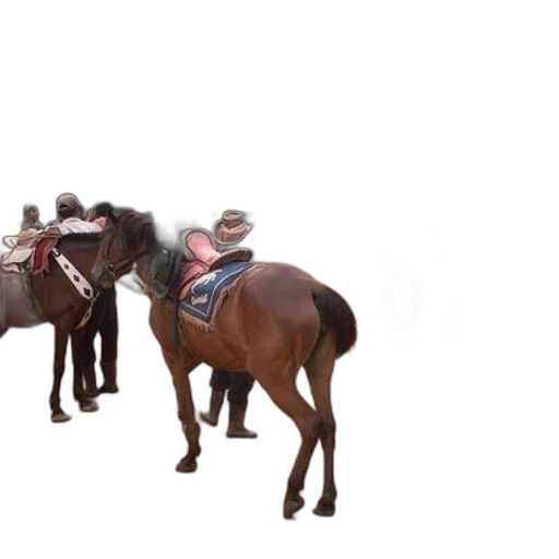 animal, hat, staff, 3d render transparent PNG cut-out