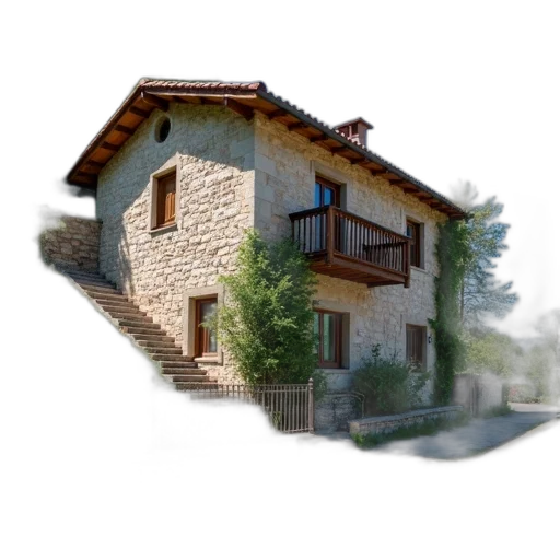 building, 3d render, photorealistic, concept art transparent PNG cut-out