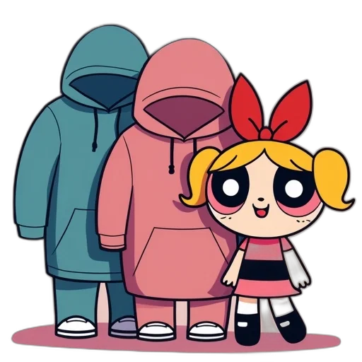jacket, dress, staff, mask transparent PNG cut-out