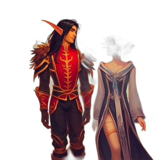 fantasy art, concept art, pixel art, 3d render transparent PNG cut-out