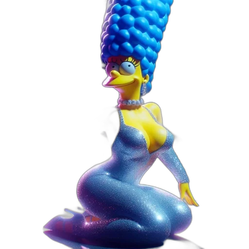 crown, hat, hair, creature transparent PNG cut-out