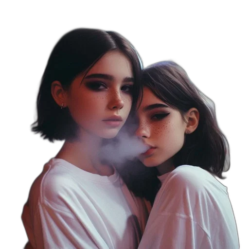 face, mask, dress, jacket transparent PNG cut-out