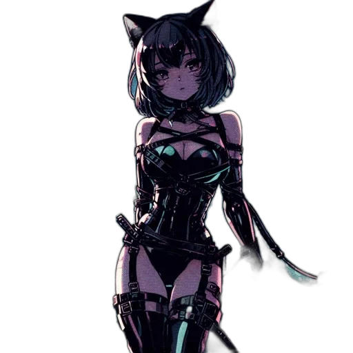 robot, dress, weapon, animal transparent PNG cut-out