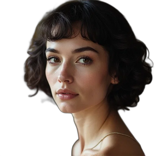 face, jewelry, hair, crown transparent PNG cut-out