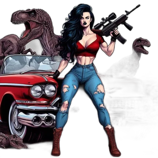 weapon, comic book art, concept art, fantasy art transparent PNG cut-out