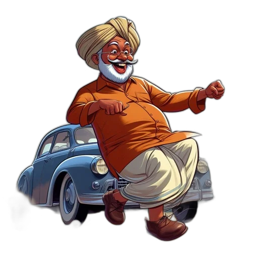 car, cartoon, pencil sketch, concept art transparent PNG cut-out