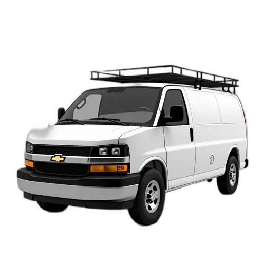 staff, car, 3d render, photorealistic transparent PNG cut-out