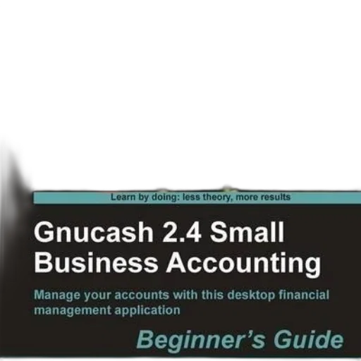 book, cover, titled, gnucash transparent PNG cut-out