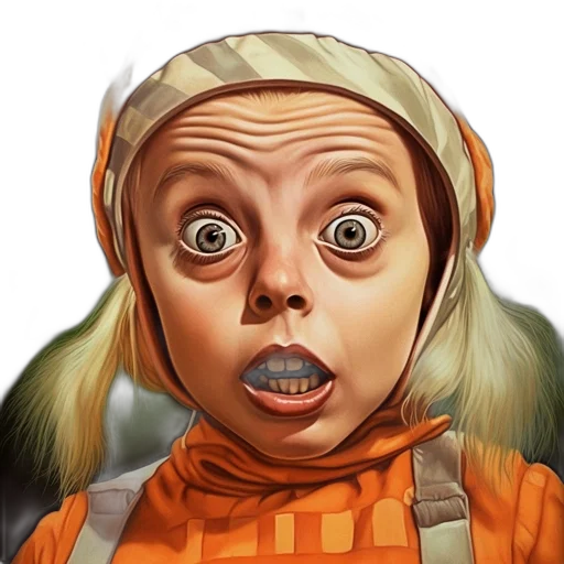 face, creature, mask, staff transparent PNG cut-out
