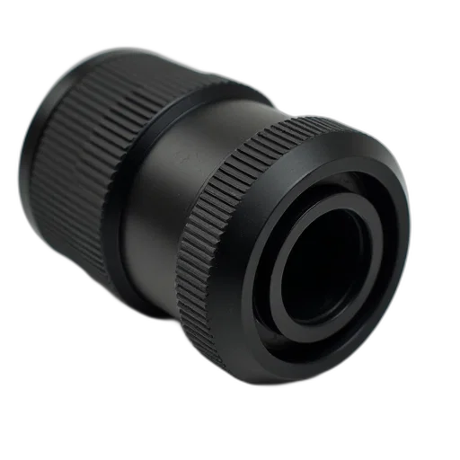 3d render, 16mm, black, rubber transparent PNG cut-out
