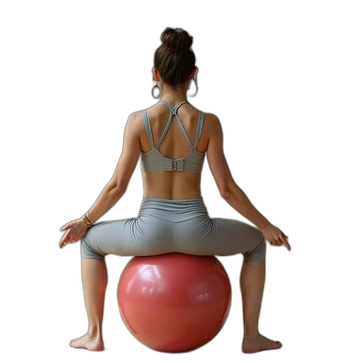 cover, yoga, ball, carol transparent PNG cut-out