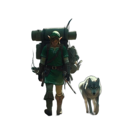animal, staff, weapon, creature transparent PNG cut-out