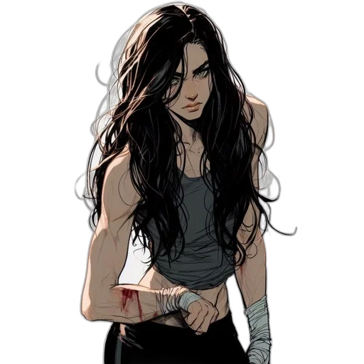 comic book art, concept art, fantasy art, cartoon transparent PNG cut-out