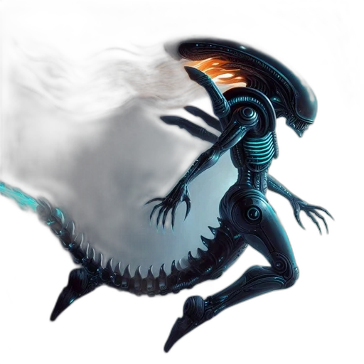 dragon, creature, staff, animal transparent PNG cut-out