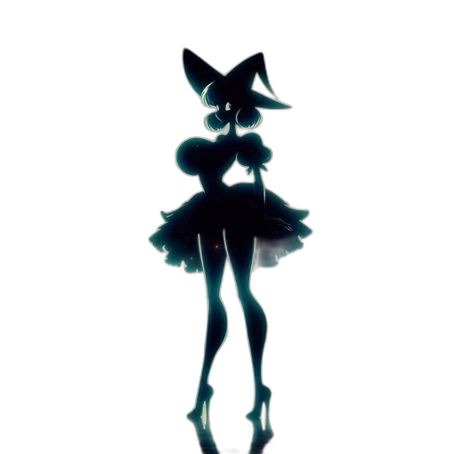 dress, staff, hat, mask transparent PNG cut-out