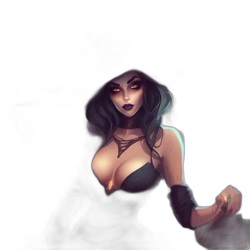 mask, dress, fantasy art, concept art transparent PNG cut-out