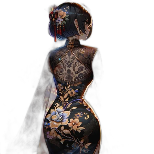 dress, robot, jewelry, mask transparent PNG cut-out