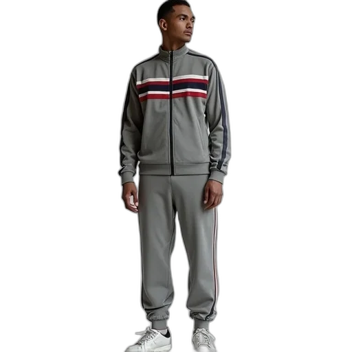 jacket, 3d render, icon, stripe transparent PNG cut-out