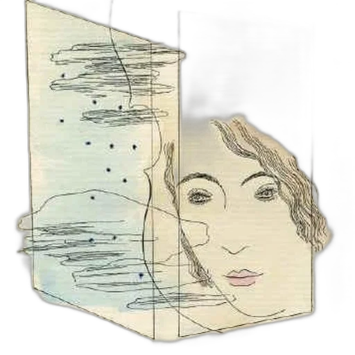 face, mask, dress, hair transparent PNG cut-out