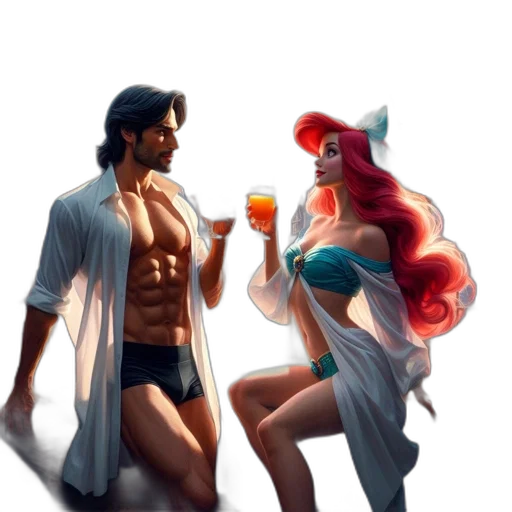 concept art, fantasy art, 3d render, pixel art transparent PNG cut-out