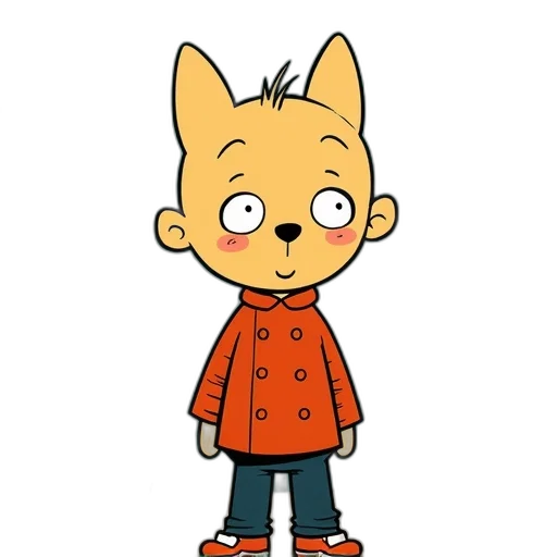 jacket, animal, staff, creature transparent PNG cut-out