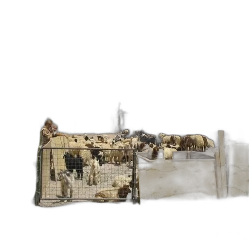furniture, food, group, sheep transparent PNG cut-out
