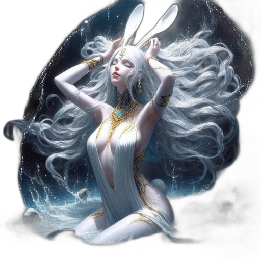 dragon, dress, fantasy art, concept art transparent PNG cut-out