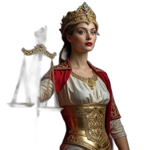 crown, jewelry, dress, staff transparent PNG cut-out