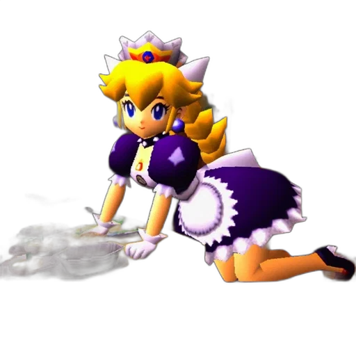 dress, staff, weapon, crown transparent PNG cut-out
