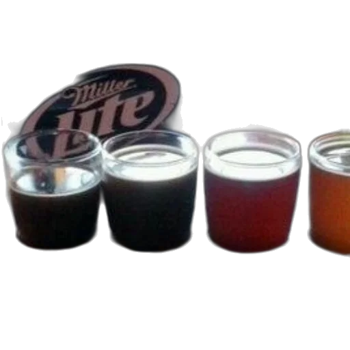 food, flight, beers, miller transparent PNG cut-out
