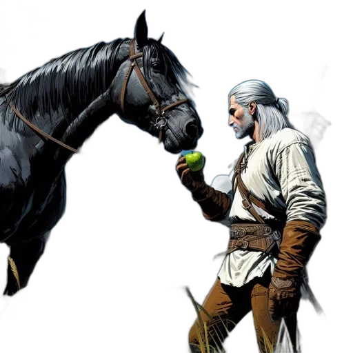 sword, weapon, animal, staff transparent PNG cut-out