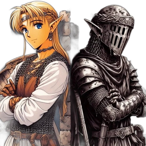 sword, weapon, mask, fantasy art transparent PNG cut-out