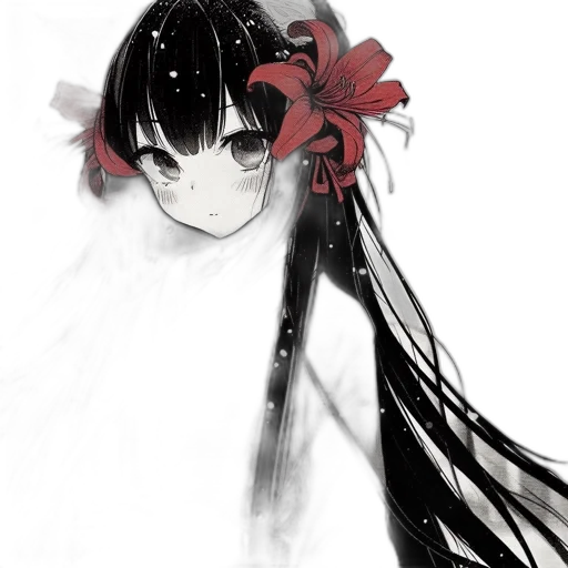 flower, dress, crown, weapon transparent PNG cut-out