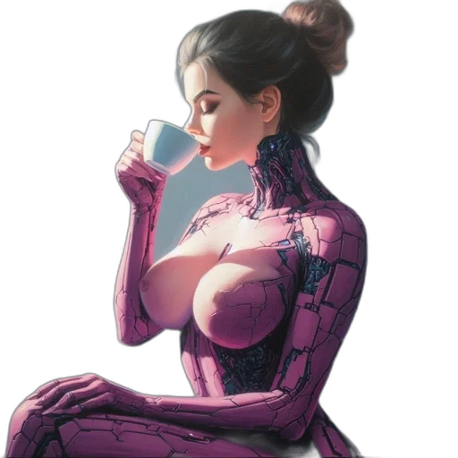 dress, robot, jewelry, bottle transparent PNG cut-out