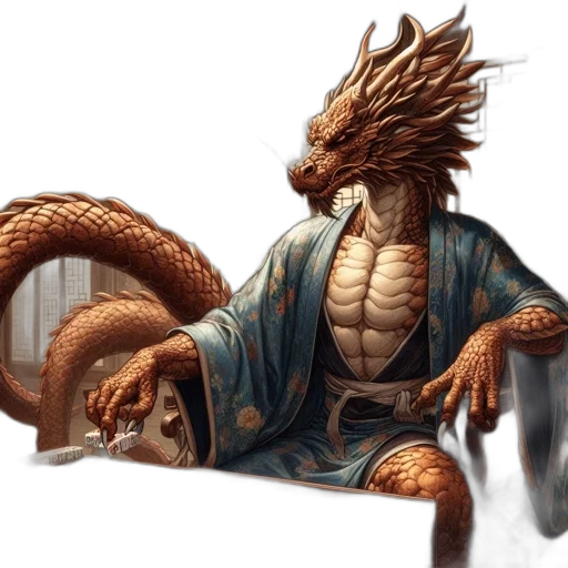 dragon, creature, fantasy art, concept art transparent PNG cut-out