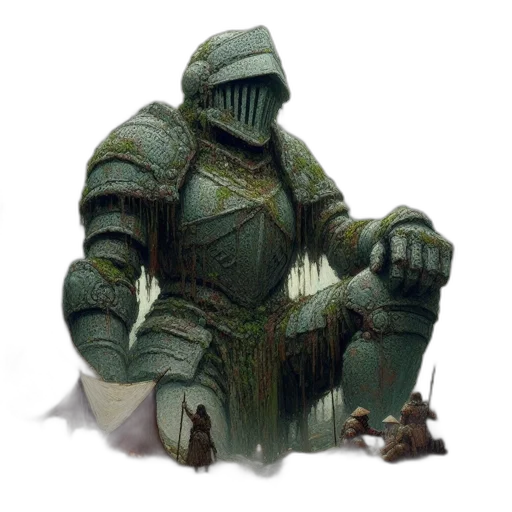 robot, creature, weapon, sword transparent PNG cut-out